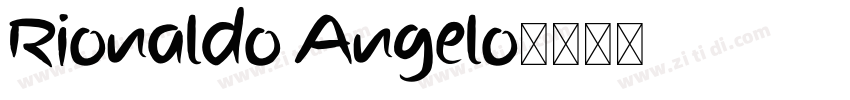Rionaldo Angelo字体转换